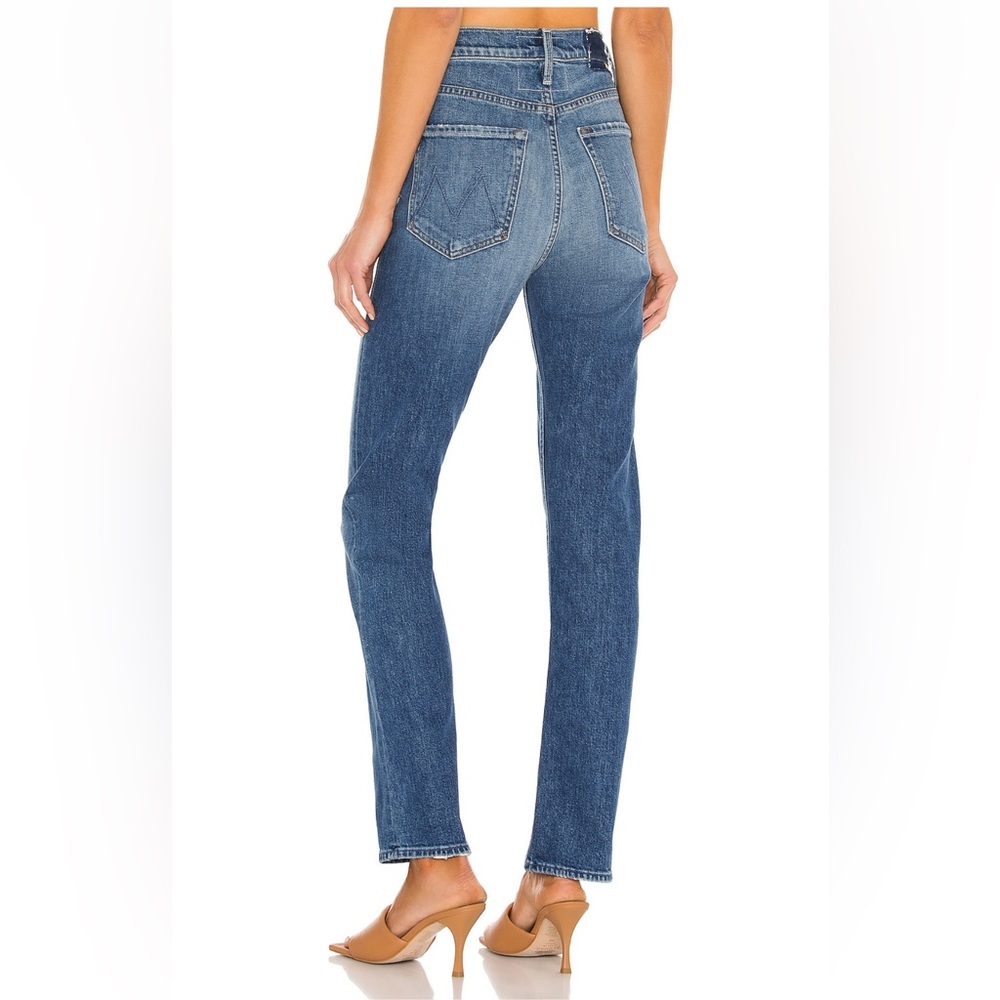 MOTHER High Waist Rider Skimp Jean in Cowboys Don’t Cry